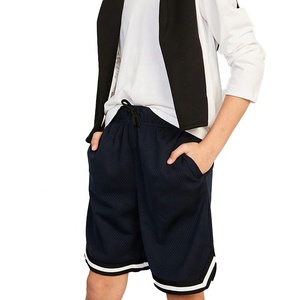 Shorts de basketball personnalisés pour hommes, grande taille, double couche, poches en mesh, coutures apparentes, séchage rapide, unisexe, vente en gros, haute qualité, prix abordable - Product Image 5