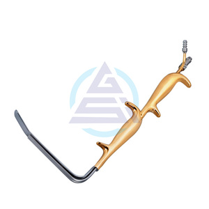 Doble Mango, Retractor de aumento de senos de fibra óptica Tebbetts, instrumentos de aumento de senos de cirugía plástica de extremo liso - Product Image 1