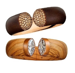Bracelet de manchette en os fait main vintage Bracelet en os élégant avec bracelet en laiton et os pour la vente en gros de l'Inde - Product Image 3