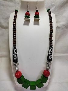 Bloesem Ambacht India 'S Premium Klassieke Stijl Hars Kralen Ketting Voor Meisjes Concurrerende Prijs Groothandel Mode Hangers Bedels - Product Image 5