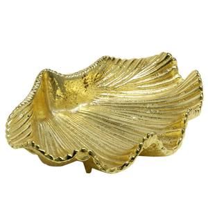 Vente en gros de supports décoratifs luxueux en aluminium avec feuilles de bambou plateaux de table de taille personnalisée pour la maison, les hôtels et les occasions culinaires - Product Image 6