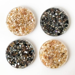 Serpillière naturelle avec incrustation d'os en nacre Sous-verres Epaisseur 12 mm Ensemble de sous-verres en nacre de qualité supérieure Hôtels et restaurants - Product Image 6