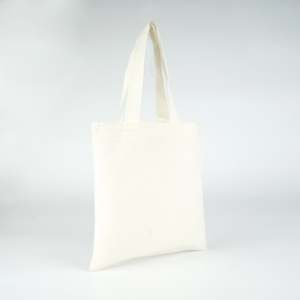 Full Lightweight 9x9 Inch Natural Cotton Tote Bag Most Selling Tote Bags Blank Pattern Gift Bag Made of Premium Cotton <b>Canvas</b> - Product Image 6