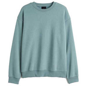 Pull-over surdimensionné de haute qualité pour hommes, sweat-shirt à col rond, streetwear décontracté, impression numérique personnalisée saison d'hiver, teint uni - Product Image 1