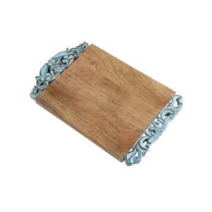 Nueva tabla de cortar de madera con mango, personalizada para frutas, verduras, queso, Apto para lavavajillas, duradero, fácil de limpiar - Product Image 1