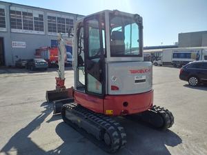 TAKEUCHI TB335R Mini pelle Yanmar moteur boîte de vitesses moteur roulement-8 tonnes poids de fonctionnement utilisé état LIYUAN hydraulique PLC - Product Image 4