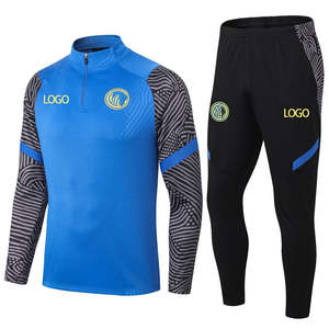 Nuevo conjunto de chándal de fútbol de alta calidad para hombre, traje de entrenamiento de fútbol al aire libre informal personalizado - Product Image 1