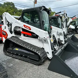 Bobcat Skid Stuur T770 Track Loader Bouwmachines Wielen Mini Skid Stuur Loader Bobcat Diesel Power