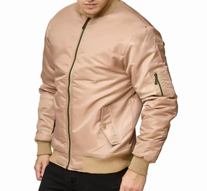 Fabricant OEM Blouson aviateur coupe-vent de haute qualité Broderie pilote à impression numérique Blouson aviateur personnalisé ODM - Product Image 4