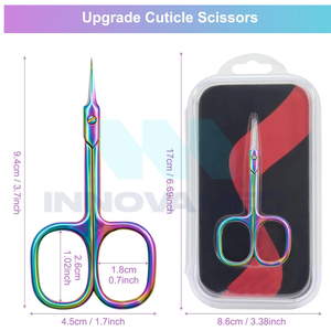 กรรไกรตัดเล็บสเตนเลสสตีลที่มีความคมชัดสูงสำหรับใช้ในร้านเสริมสวย - Product Image 6