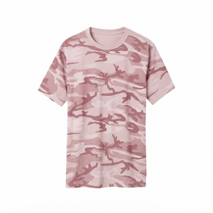 T-shirt Homme Oversize Style Formel à Manches Courtes Uni, Col Rond, Logo Personnalisé, Motif Imprimé, 100% Coton Tricoté Respirant - Product Image 1