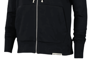 Vente en gros Sweat-shirt à capuche zippé surdimensionné personnalisé Sweat-shirt Streetwear en coton doux Sweat-shirt à capuche design tendance pour hommes - Product Image 4