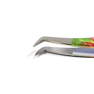 Pinzas de Alta Calidad para Extensión de Pestañas, de Acero Inoxidable, con Punta Afilada, Pinzas para Pestañas con Certificación CE e ISO - Product Image 5