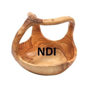 Centres de table à finition personnalisée, rangement au design unique, corbeille à fruits, panier à fruits en bois de bambou décoratif fait à la main - Product Image 4