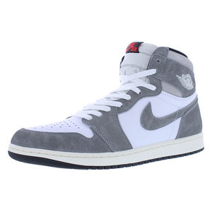 Chaussures Nike Air Jordan 1 Retro High OG pour hommes Couleur: Noir/Rouge feu/Blanc 100% authentique - Product Image 1
