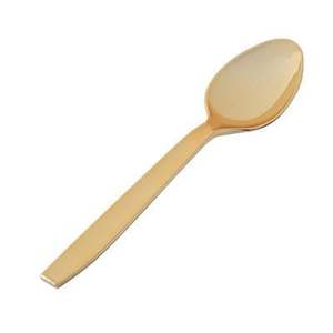 Ensemble de couverts en acier inoxydable plaqué or, couverts en métal de luxe écologiques pour les hôtels, les fêtes, les mariages - Style de conception artisanal - Product Image 6