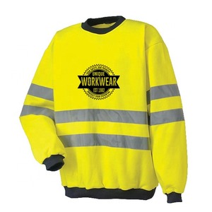 Ropa Deportiva Única 2026, Sudadera de Seguridad Reflectante de Alta Visibilidad para Hombre, Transpirable, de Poliéster, Certificada CE - Product Image 1