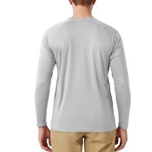 Camisa de natación ligera de secado rápido para hombre, UPF, de manga larga, resistente a las arrugas, tela de uso de MMA para playa - Product Image 3