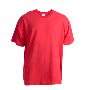 T-shirt Basique Homme 100% Coton Jersey Uni Blanc Noir Col Rond Coupe Ample Unisexe Vente en Gros Lot Impression Personnalisée - Product Image 3