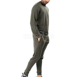 Conjunto Deportivo de Invierno para Hombre, Dos Piezas de Algodón, Atuendo Suave y Cómodo para Gimnasio, Fitness, Ropa de Calle y Uso Diario - Product Image 2