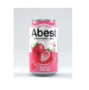 매일 청량 음료-청량 음료 최고 유기농 딸기 주스 드링크 인 캔 330ml 베트남에서 수출