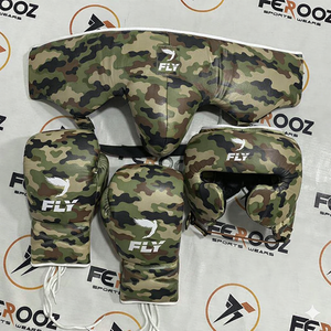 Último Diseño: Guantes de Boxeo Profesionales con Estampado Camuflaje, Personalizados OEM para Artes Marciales y Kickboxing con Cordones - Product Image 1