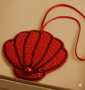 Juego de Dijes Decorativos para Bolsos con Cuentas Bordadas, Dijes Creativos para Bolsos con Cuentas de Semillas Bordadas - Product Image 4