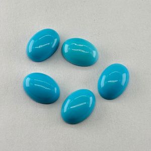Cabochon de turquoise naturelle, pierre précieuse en vrac de haute qualité, 10 carats, MOQ pour la fabrication de bijoux, vente en gros - Product Image 2