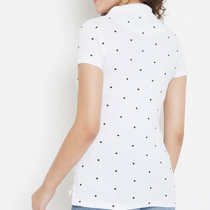 2025 nueva llegada mujeres para Polos Slim Fit transpirable e informal patrón sólido para uso al aire libre Venta caliente - Product Image 5
