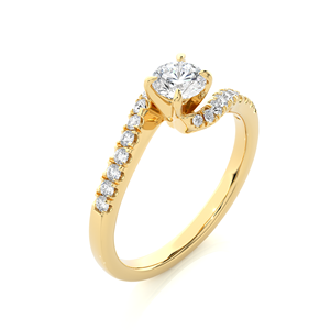 Bague en diamant de créateur, bijoux créés avec un caractère audacieux de bague en diamant pour les acheteurs de mode, bague en diamant de laboratoire - Product Image 6