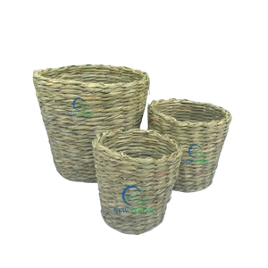 Cestas de Hierba Tejidas a Mano Sostenibles - Naturales, Duraderas, Producción en Vietnam - Product Image 3