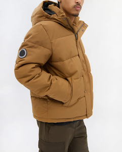 Chaqueta de Invierno Acolchada para Hombre, de Alta Calidad, Transpirable, Resistente al Viento, con Cuello Alto, Personalizable con Logotipo de Marca, Talla Grande - Product Image 3