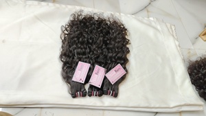 Extensiones de Cabello Natural Virgen Remy Indio, Cabello Rizado y Liso, la Mejor Calidad, Duraderas y Reutilizables para Mujeres, Paquetes al por Mayor - Product Image 4