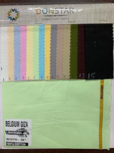 Telas para camisas de algodón peinado al por mayor de fábrica Tela Lisa tejida de 36 pulgadas de ancho para hombres y mujeres a precio de exportación - Product Image 5