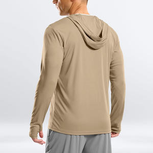 Sudadera con capucha y cremallera personalizada Streetgrace para hombre, tela de mezcla de algodón suave OEM con impresión de logotipo y marca de etiqueta privada - Product Image 6