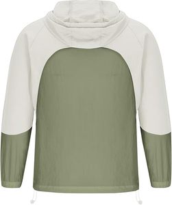 Waterproof Lightweight Hooded Sports Windbreaker <b>Jacket</b> for <b>Men</b> Breathable Outdoor Raincoat for <b>Travelling</b> Autumn Plus Size - Product Image 3