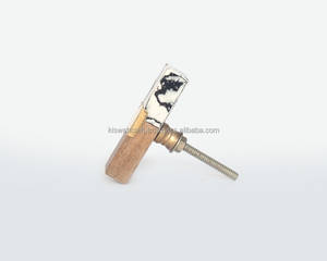 Fabricant de boutons de porte en résine de bois de conception à la mode en Inde au design le moins cher et attrayant pour les poignées de meubles et les boutons de porte - Product Image 5
