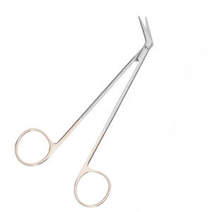 Ciseaux vasculaires chirurgicaux coudés 45 degrés 7 "Instruments généraux OUTILS médicaux - Product Image 3
