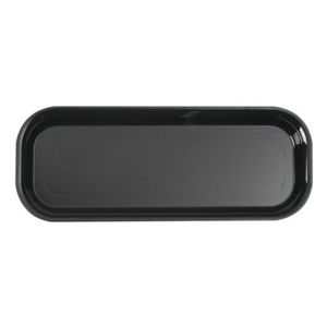 Finest Quality <b>Black</b> Aluminium Metal Serving <b>Tray</b> Oval Shape Design Elegance Table Decorative Serve <b>Tray</b> Perfect For Home Hotel - Product Image 5