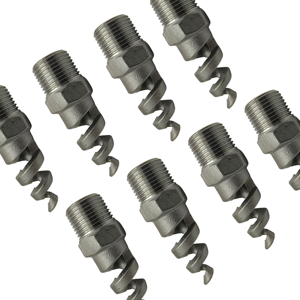 1/4 3/4 3/8 1/2 chủ đề bên ngoài khả năng chịu nhiệt cao hệ thống đường ống công nghiệp loại bỏ bụi xoắn ốc Pigtail vòi phun - Product Image 1