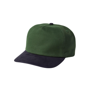 Wholesale 5 Panel <b>Flat</b> Brim <b>Cap</b> Unstructured 100% Cotton Comfortable Hat Construct Color Snapback <b>Cap</b> - Product Image 4