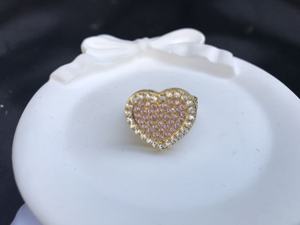 מותאם אישית אופנתית נירוסטה nuggt שרשרת יהלום מסגרת לב שרשרת אופנה נשים שרשרת תכשיטים לנשים מתנה - Product Image 3