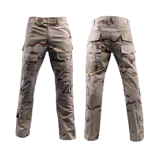 กางเกงคาร์โก้ผู้ชายระบายอากาศได้ดีกางเกงฝึกหลายกระเป๋า - Product Image 5