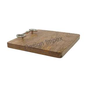 Cheval Bit Poignée Plat De Service En Bois Plateau De Cuisine Et Planche À Découper Utilisations Multifonctionnelles Maison Ustensiles De Cuisine Accessoires À Vendre - Product Image 4