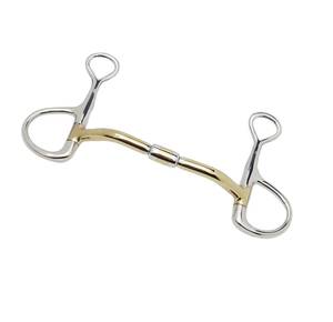 Nouvelle arrivée trois anneaux Gag Horse Bit en acier inoxydable cuivre bouche équestre équitation Tack fabriqué par TARIQ MFG CO - Product Image 5