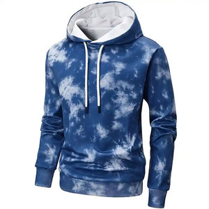 Sudadera de gran tamaño para hombre de algodón 100%, Sudadera con capucha teñida lisa de estilo callejero personalizada, suministro a granel de invierno en blanco - Product Image 5