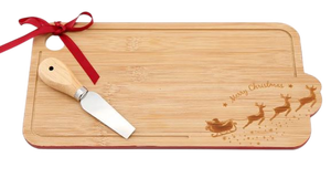 ถาดยางทรงกลมลายแกะสลักกวางเรนเดียร์ ถาดเสิร์ฟรักษ์โลก - Product Image 5