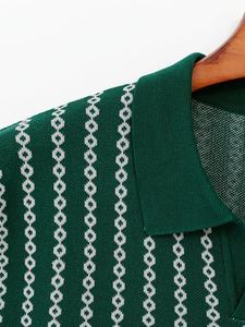 Personalizado suave 100% algodón de los hombres para Polos transpirable Stand Collar impreso Casual Tie-Dye diseño más tamaño Golf estilo Casual - Product Image 5