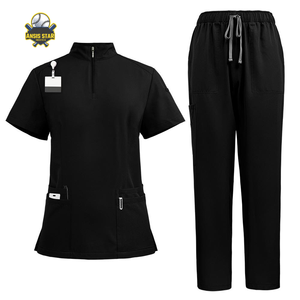 Uniformes Médicos Quirúrgicos de Punto de Spandex/Poliéster de Alta Calidad, Personalizables al por Mayor, Nuevos, Unisex, OEM - Product Image 5