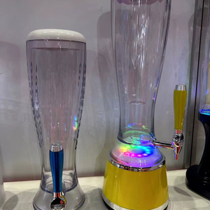 Dispensador de Bebidas de Plástico LED, Dispensadores de Cerveza de Barril, Torre Popular - Product Image 1